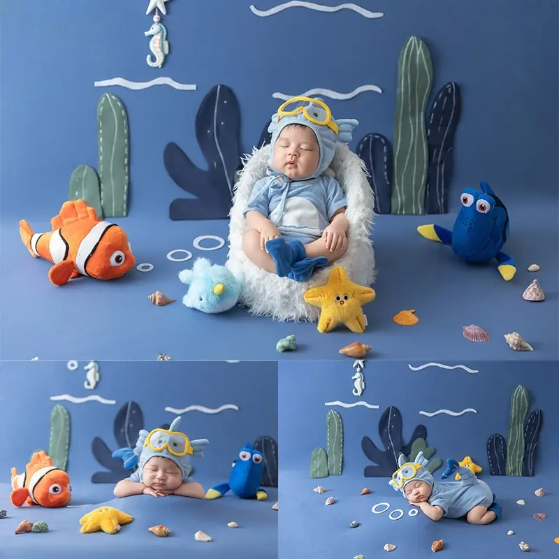 Underwater World Nemo Theme Set - Newborn Photography Props - Image 3